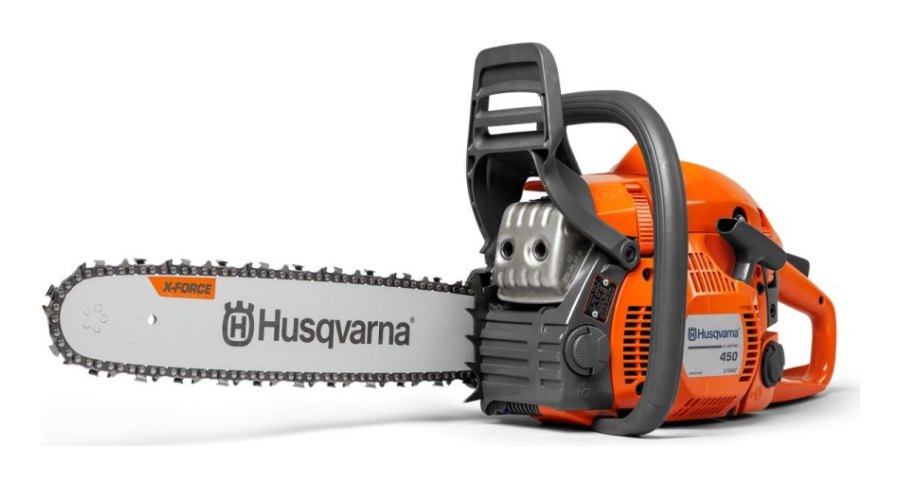 Бензопила Husqvarna 450 II, шина 15", шаг 0.325